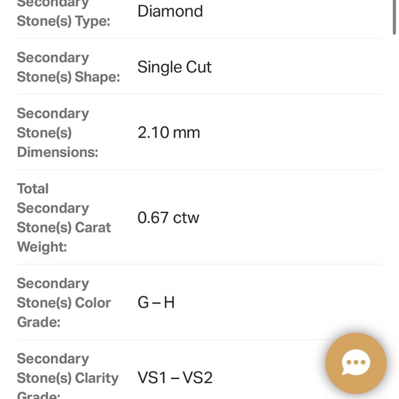 Certified 14k White Gold 0.91ct. Diamond Heart Frame Pendant - Picture 4 of 4